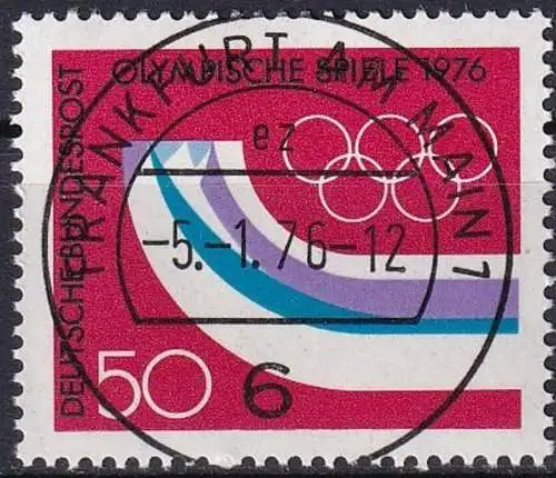 DEUTSCHLAND 1976 Mi-Nr. 875 o used - aus Abo