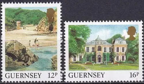 GUERNSEY 1988 Mi-Nr. 413/14 A ** MNH