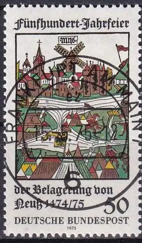 DEUTSCHLAND 1975 Mi-Nr. 843 o used - aus Abo