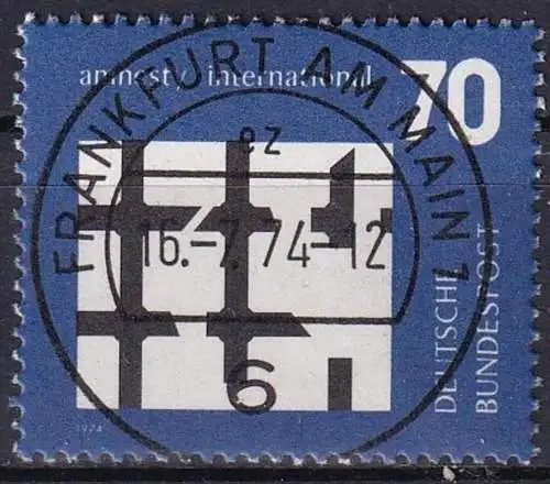 DEUTSCHLAND 1974 Mi-Nr. 814 o used - aus Abo
