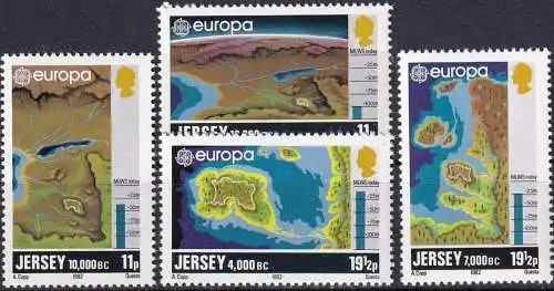 JERSEY 1982 Mi-Nr. 278/81 ** MNH