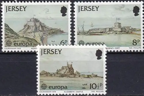 JERSEY 1978 Mi-Nr. 177/79 ** MNH