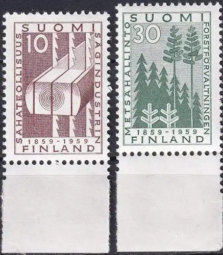 FINNLAND 1959 Mi-Nr. 506/07 ** MNH