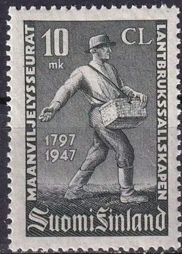 FINNLAND 1947 Mi-Nr. 347 ** MNH