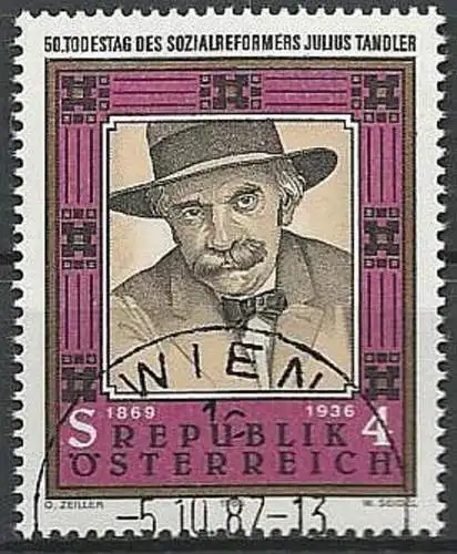 ÖSTERREICH 1986 Mi-Nr. 1856 o used - aus Abo