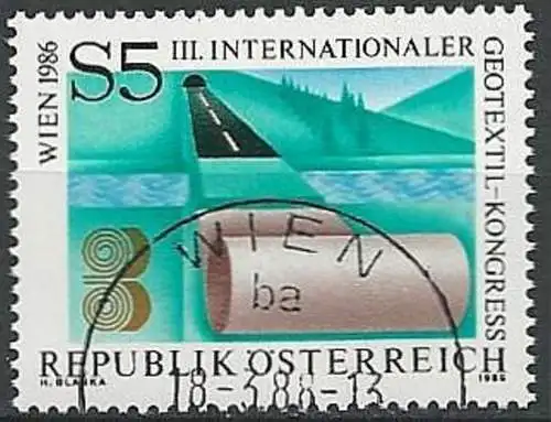 ÖSTERREICH 1986 Mi-Nr. 1844 o used - aus Abo