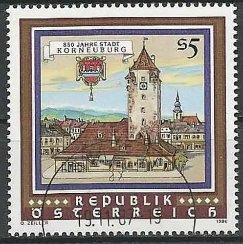 ÖSTERREICH 1986 Mi-Nr. 1840 o used - aus Abo
