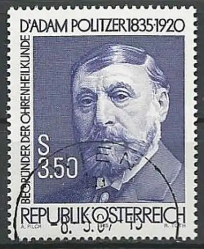 ÖSTERREICH 1985 Mi-Nr. 1826 o used - aus Abo