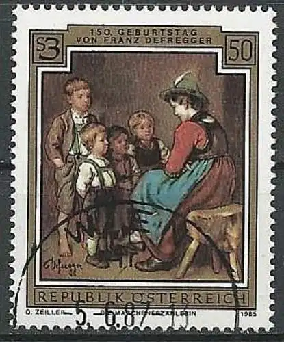 ÖSTERREICH 1985 Mi-Nr. 1809 o used - aus Abo