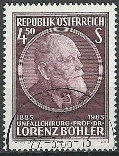 ÖSTERREICH 1985 Mi-Nr. 1800 o used - aus Abo