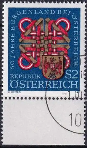 ÖSTERREICH 1971 Mi-Nr. 1370 o used - aus Abo
