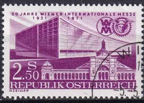 ÖSTERREICH 1971 Mi-Nr. 1368 o used - aus Abo