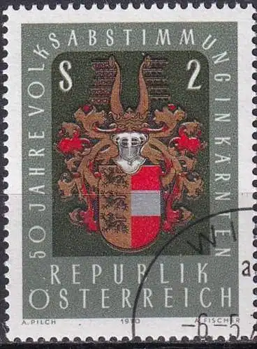 ÖSTERREICH 1970 Mi-Nr. 1343 o used - aus Abo