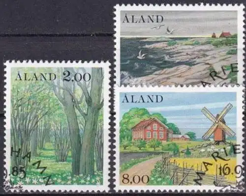 ALAND 1985 Mi-Nr. 11/13 o used - aus Abo