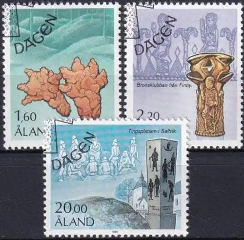 ALAND 1986 Mi-Nr. 16/18 o used - aus Abo