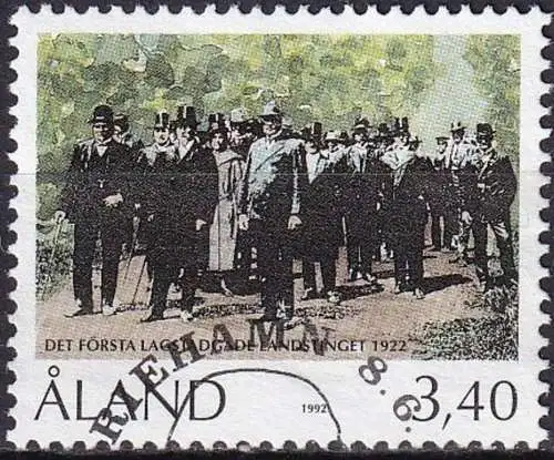 ALAND 1992 Mi-Nr. 63 o used - aus Abo