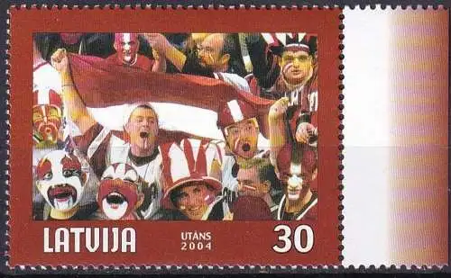 LETTLAND 2004 Mi-Nr. 610 ** MNH