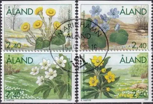 ALAND 1997 Mi-Nr. 120/23 o used - aus Abo