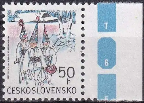 TSCHECHOSLOWAKEI 1991 Mi-Nr. 3107 ** MNH