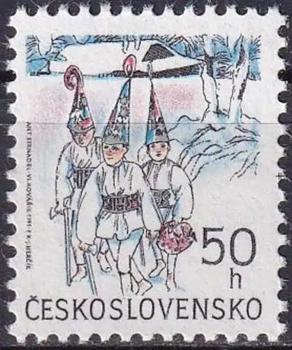 TSCHECHOSLOWAKEI 1991 Mi-Nr. 3107 ** MNH