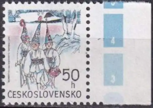 TSCHECHOSLOWAKEI 1991 Mi-Nr. 3107 ** MNH