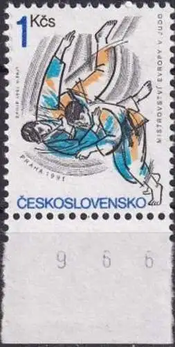 TSCHECHOSLOWAKEI 1991 Mi-Nr. 3075 ** MNH