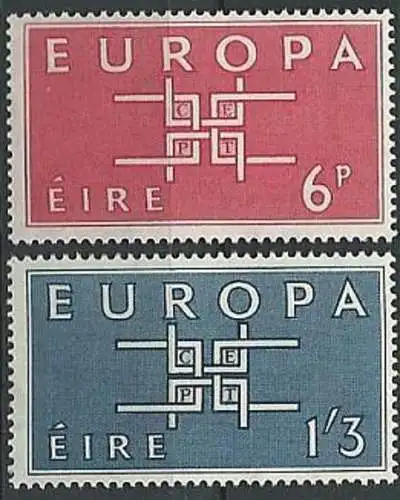 IRLAND 1963 Mi-Nr. 159/60 ** MNH - CEPT