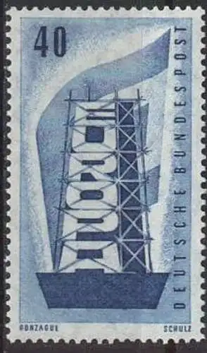 DEUTSCHLAND 1956 Mi-Nr. 242 ** MNH - CEPT