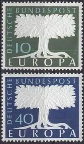 DEUTSCHLAND 1957 Mi-Nr. 268/69 ** MNH - CEPT