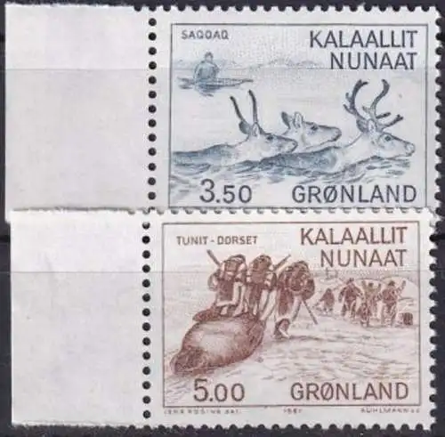 GRÖNLAND 1981 Mi-Nr. 131/32 ** MNH