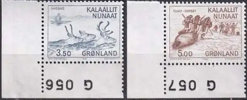 GRÖNLAND 1981 Mi-Nr. 131/32 ** MNH