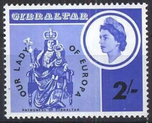 GIBRALTAR 1966 Mi-Nr. 184 ** MNH