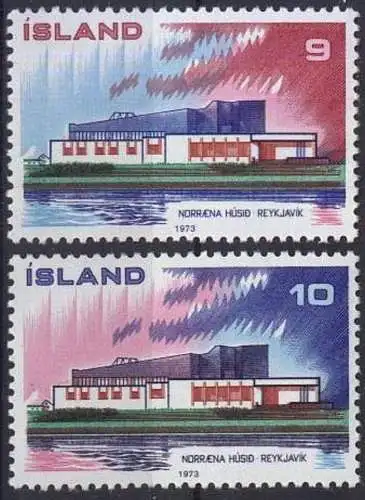 ISLAND 1973 Mi-Nr. 478/79 ** MNH