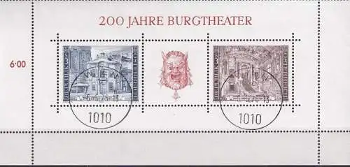 ÖSTERREICH 1976 Mi-Nr. Block 3 o used - aus Abo