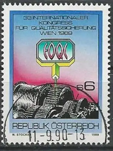 ÖSTERREICH 1989 Mi-Nr. 1970 o used - aus Abo