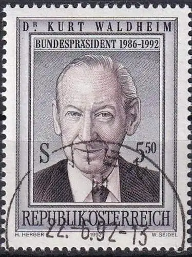 ÖSTERREICH 1992 Mi-Nr. 2072 o used - aus Abo