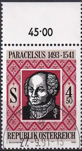 ÖSTERREICH 1991 Mi-Nr. 2038 o used - aus Abo