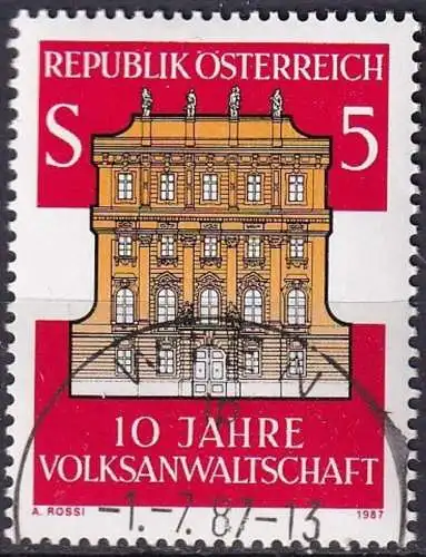 ÖSTERREICH 1989 Mi-Nr. 1981 o used - aus Abo