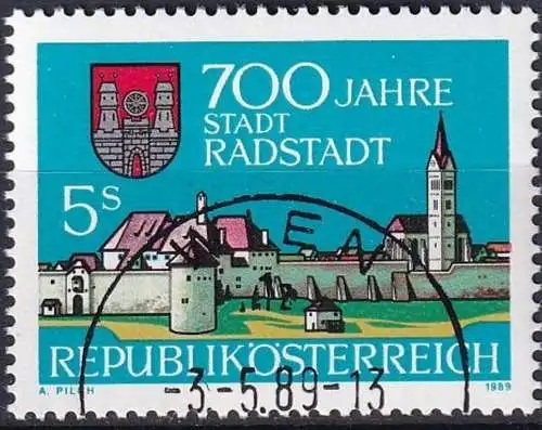 ÖSTERREICH 1989 Mi-Nr. 1955 o used - aus Abo