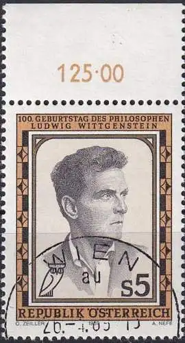 ÖSTERREICH 1989 Mi-Nr. 1952 o used - aus Abo