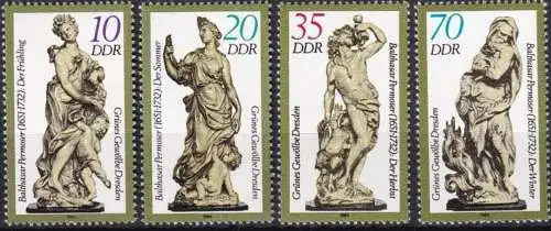 DDR 1984 Mi-Nr. 2905/08 ** MNH