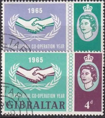 GIBRALTAR 1965 Mi-Nr. 171/72 o used - aus Abo