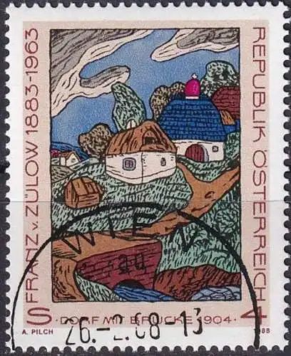 ÖSTERREICH 1988 Mi-Nr. 1912 o used - aus Abo