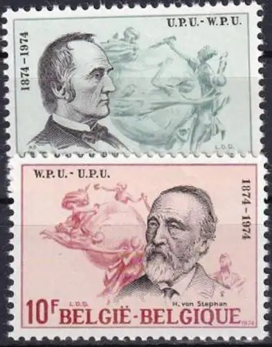 BELGIEN 1974 Mi-Nr. 1781/82 ** MNH