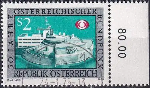 ÖSTERREICH 1974 Mi-Nr. 1464 o used - aus Abo