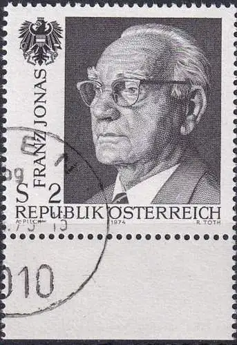 ÖSTERREICH 1974 Mi-Nr. 1458 o used - aus Abo