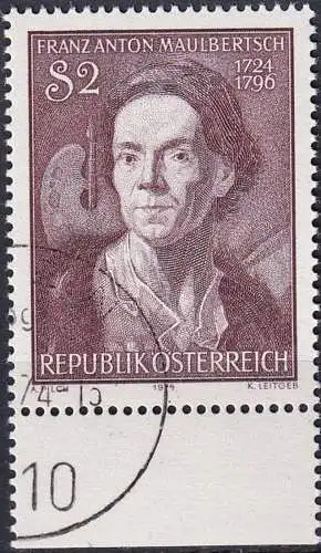 ÖSTERREICH 1974 Mi-Nr. 1455 o used - aus Abo