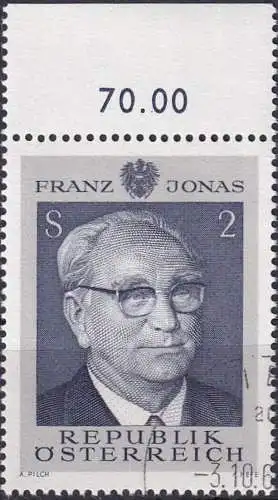 ÖSTERREICH 1969 Mi-Nr. 1315 o used - aus Abo