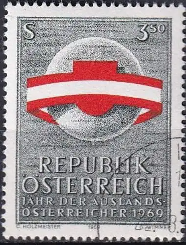 ÖSTERREICH 1969 Mi-Nr. 1306 o used - aus Abo