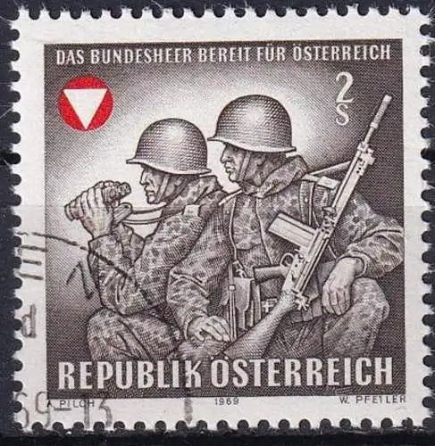 ÖSTERREICH 1969 Mi-Nr. 1293 o used - aus Abo